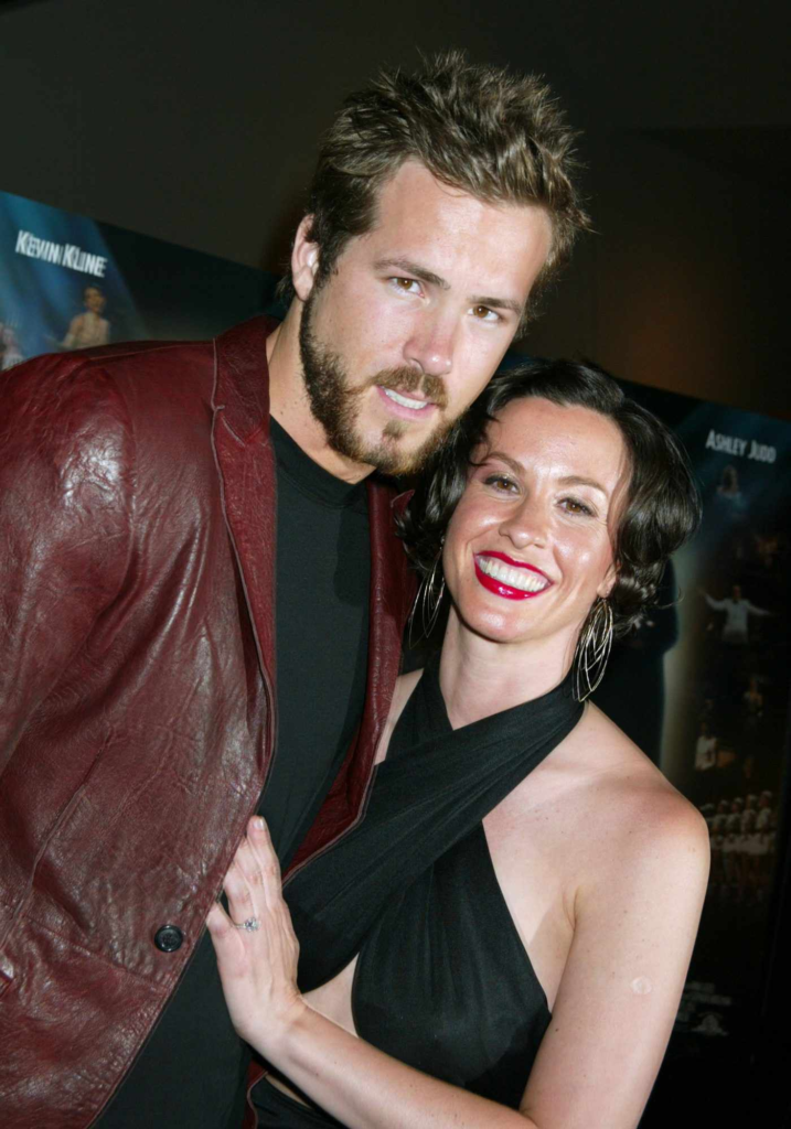 Alanis Morissette and Ryan Reynolds