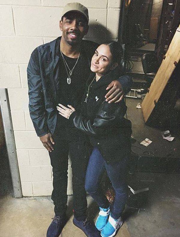 Kyrie Irving and Kehlani