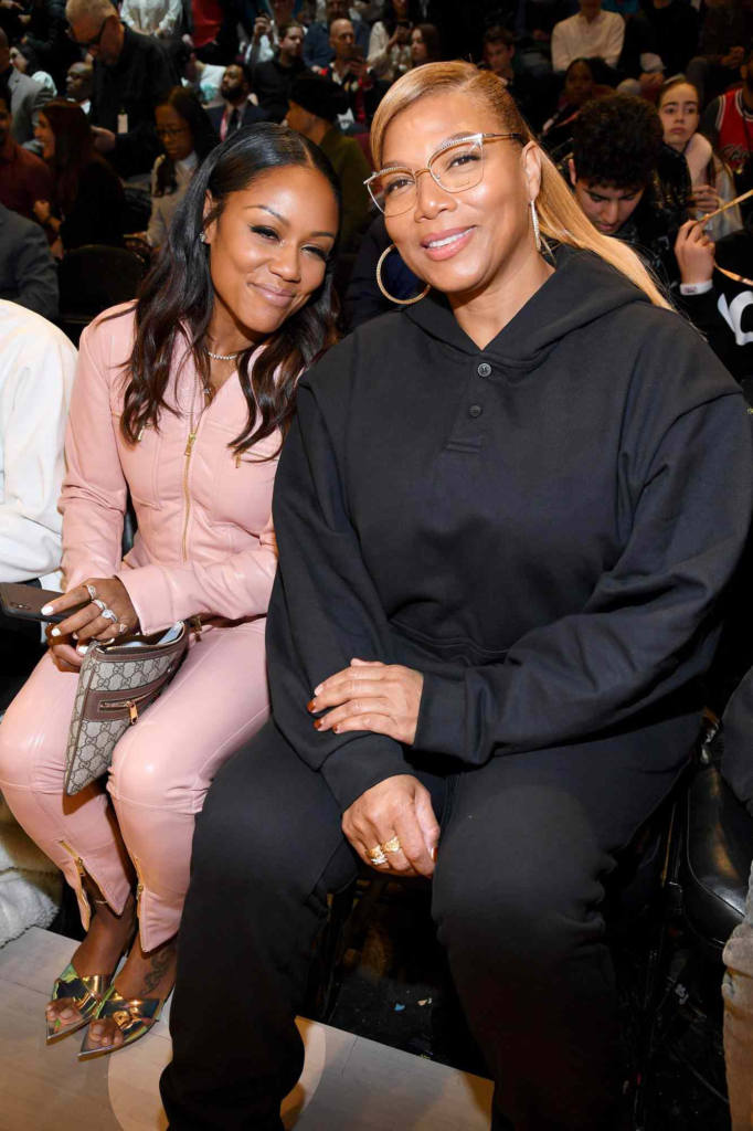 Queen Latifah and Eboni Nichols at an event