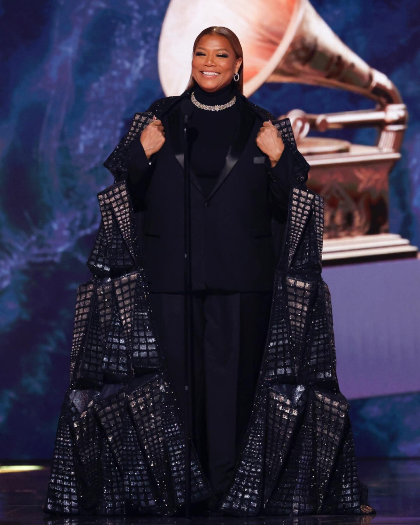 Queen Latifah appearing at the 67th Grammy Awards