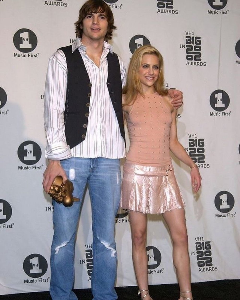 Brittany Murphy and Ashton Kutcher