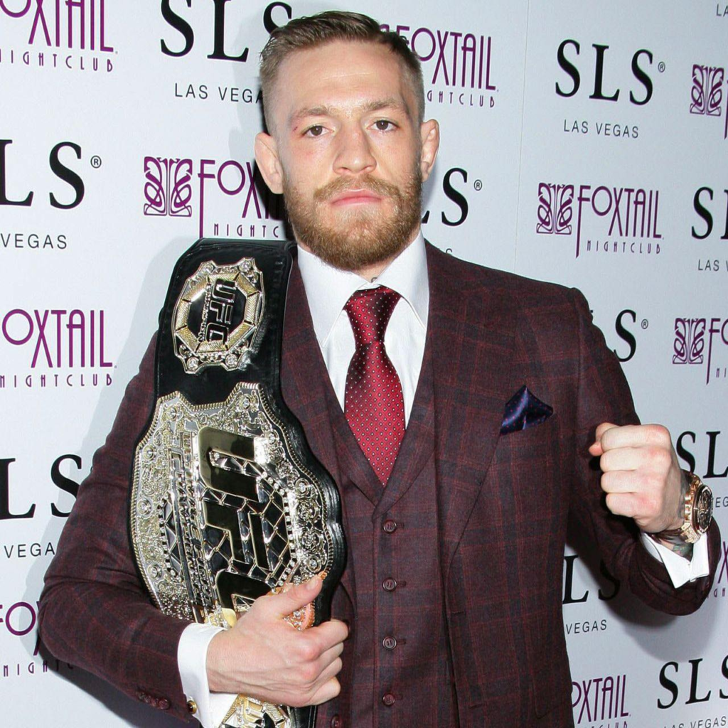 Conor McGregor at an after-party following his UFC 194 victory on December 12, 2015