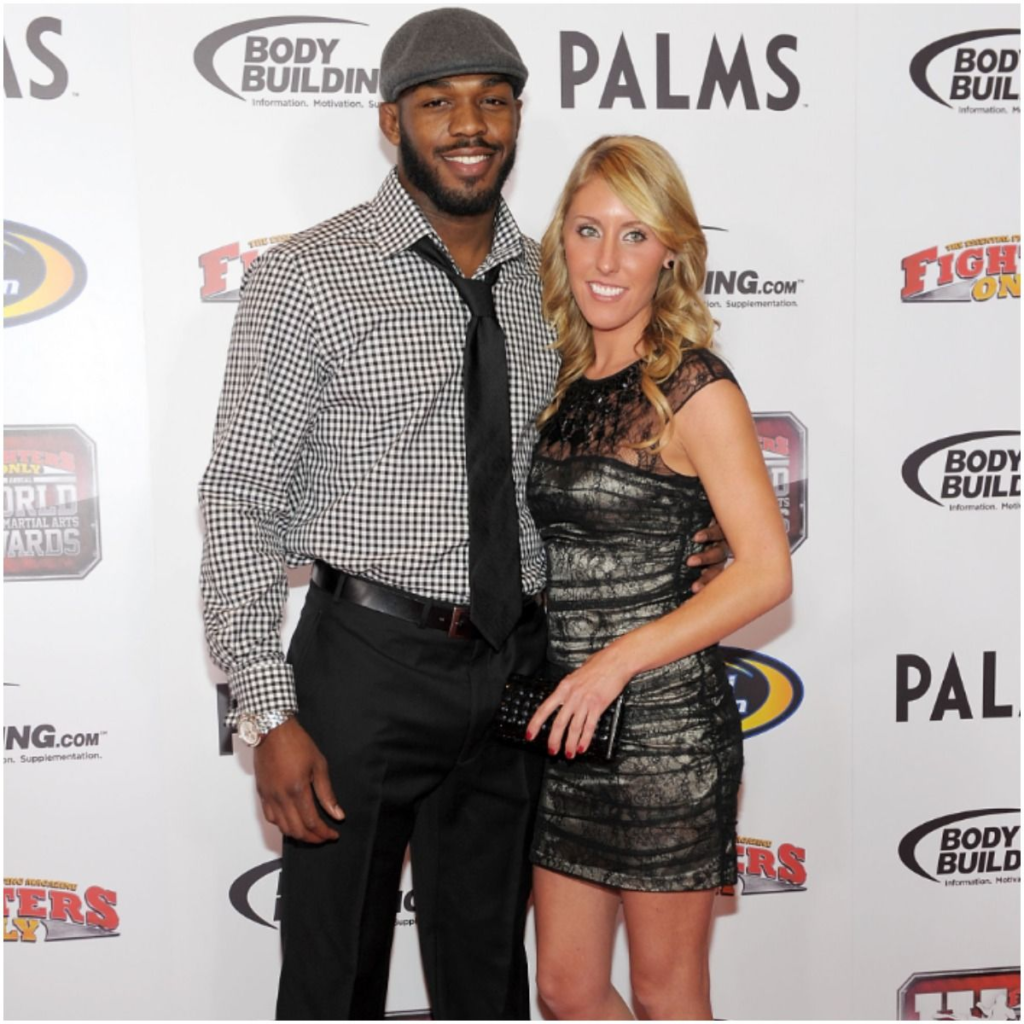 Jon Jones and Jessie Moses