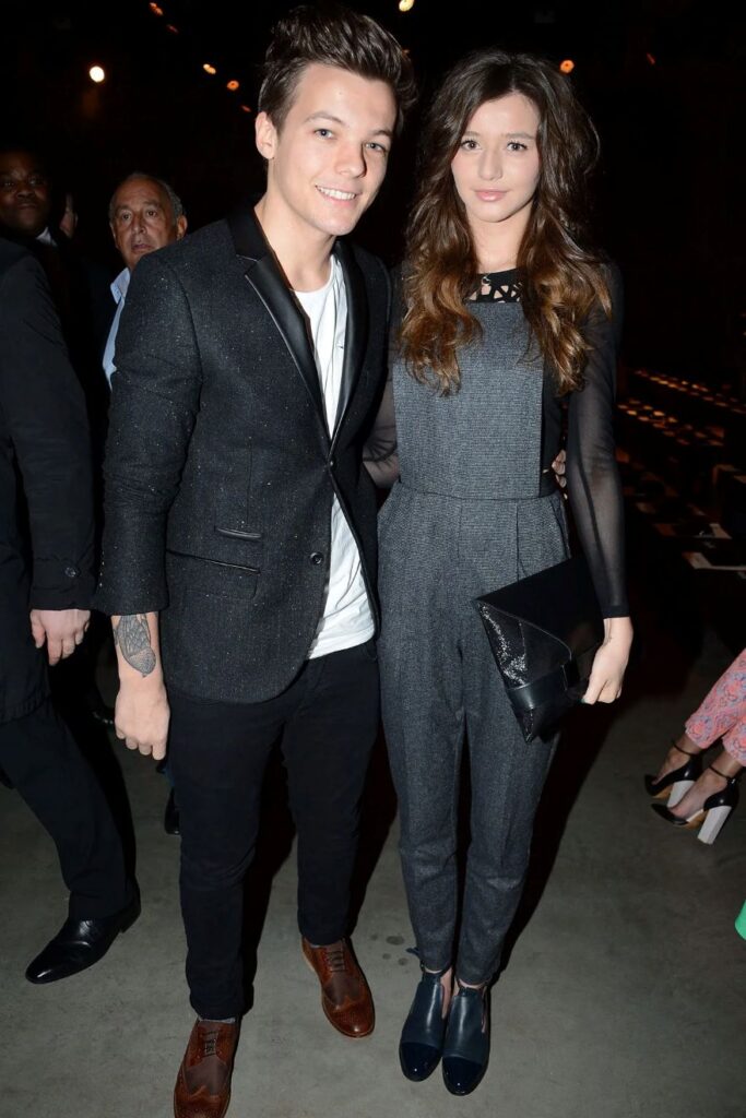 Louis Tomlinson and Eleanor Calder