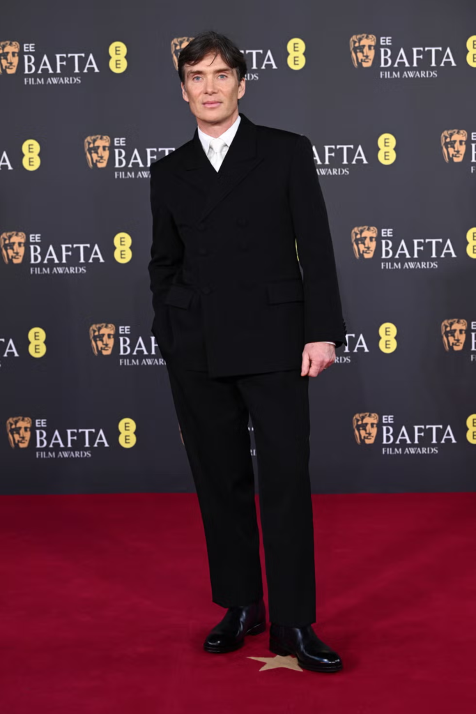 Cillian Murphy attending the 2026 EE BAFTA Film Awards at The Royal Festival Hall in London