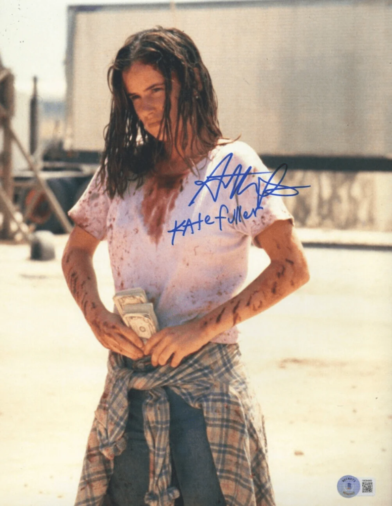 Juliette Lewis as Kate Fuller in the 1996 cult classic film From Dusk Till Dawn