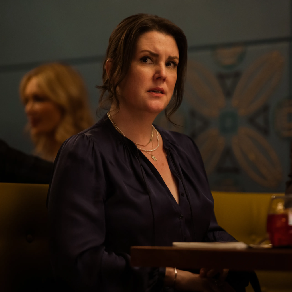 Melanie Lynskey in her role as adult Shauna Sadecki in the television series Yellowjackets