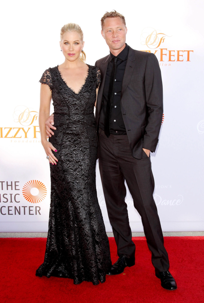 Christina Applegate and Martyn LeNoble