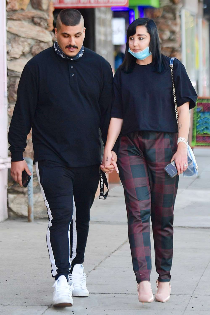 Amanda Bynes and Paul Michael