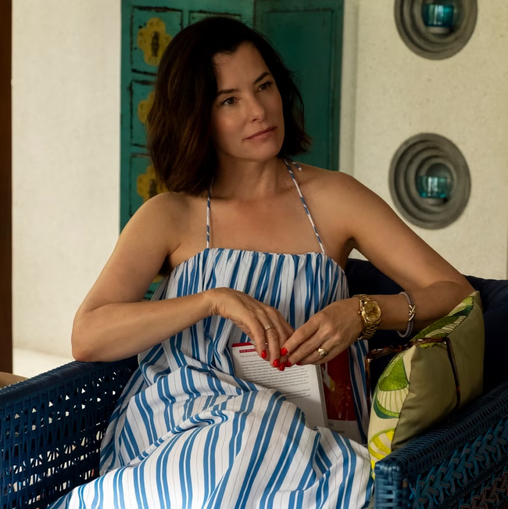 Parker Posey playing the character Victoria Ratliff in Season 3 of the HBO series The White Lotus