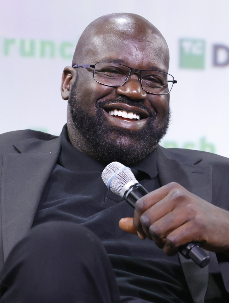 Shaquille O’Neal smiling