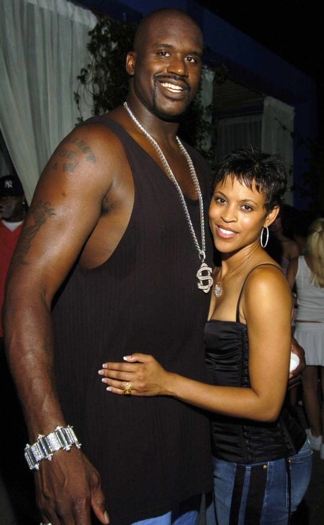 Shaquille O'Neal and Shaunie Henderson