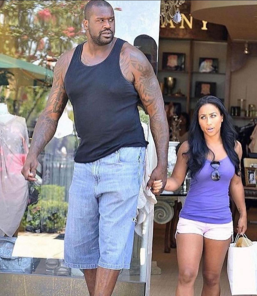 Shaquille O'Neal and Nicole "Hoopz" Alexander
