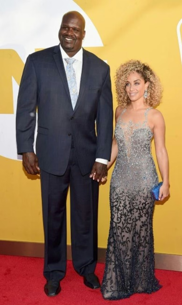 Shaquille O'Neal and Laticia Rolle