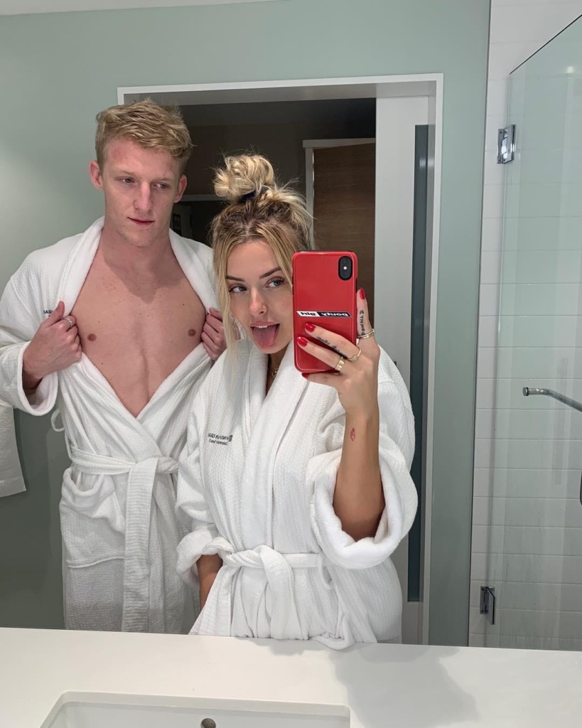 Corinna Kopf and Tfue