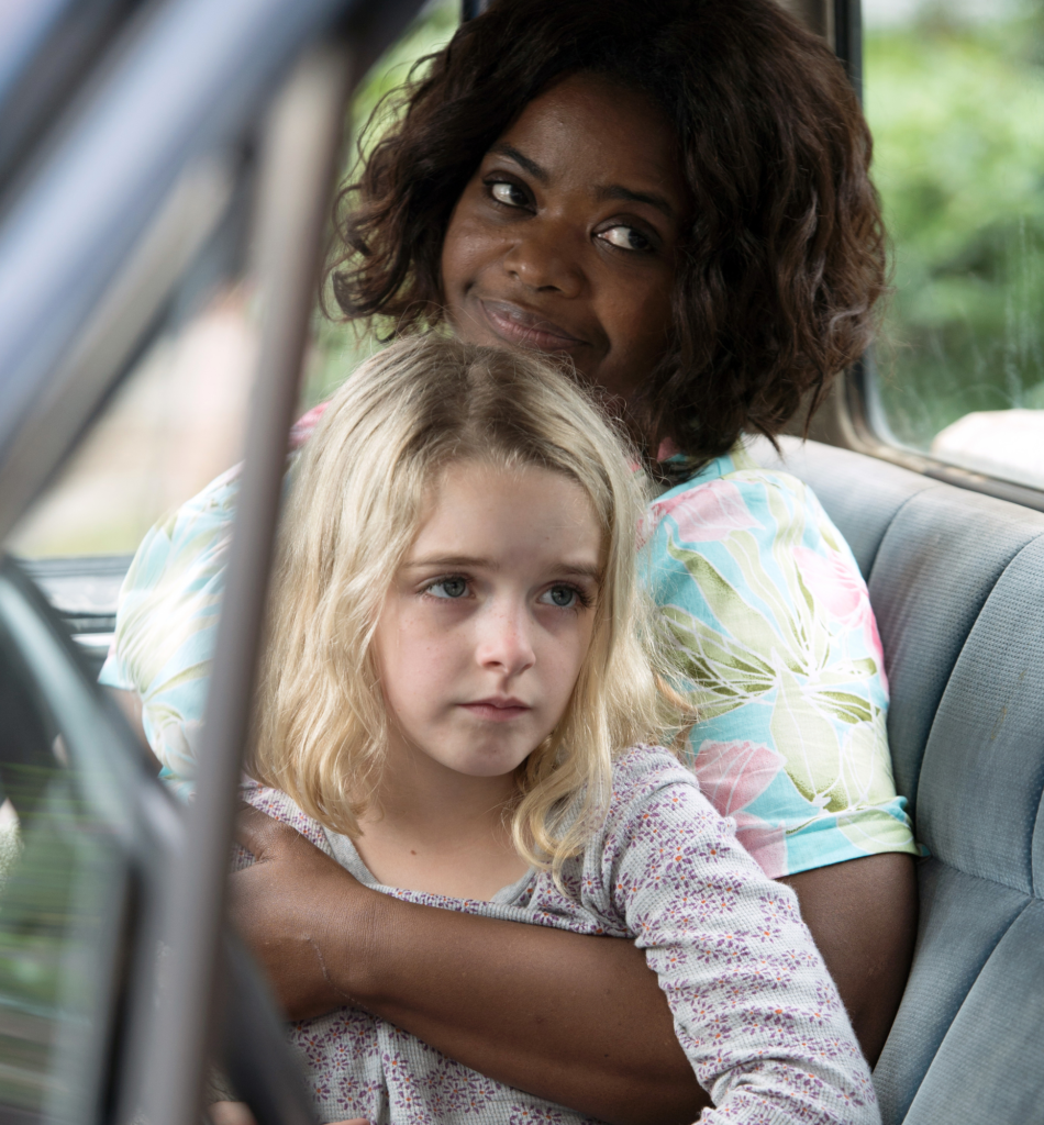 Octavia Spencer and Mckenna Grace in a scene from the 2017 film Gifted