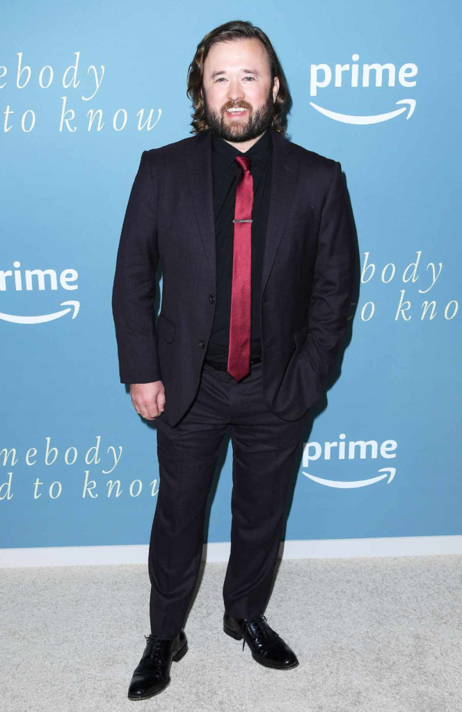 Haley Joel Osment at the Los Angeles premiere of the film Somebody I Used to Know on February 1, 2023