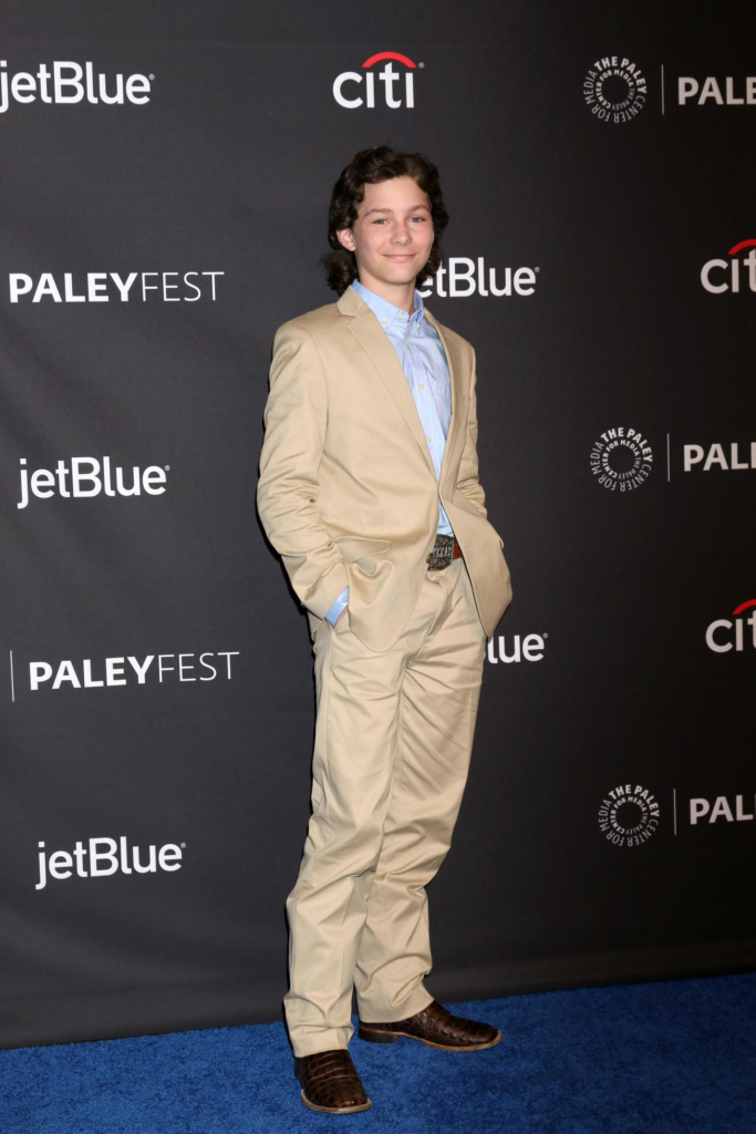 actor Montana Jordan at the 2018 PaleyFest Los Angeles event