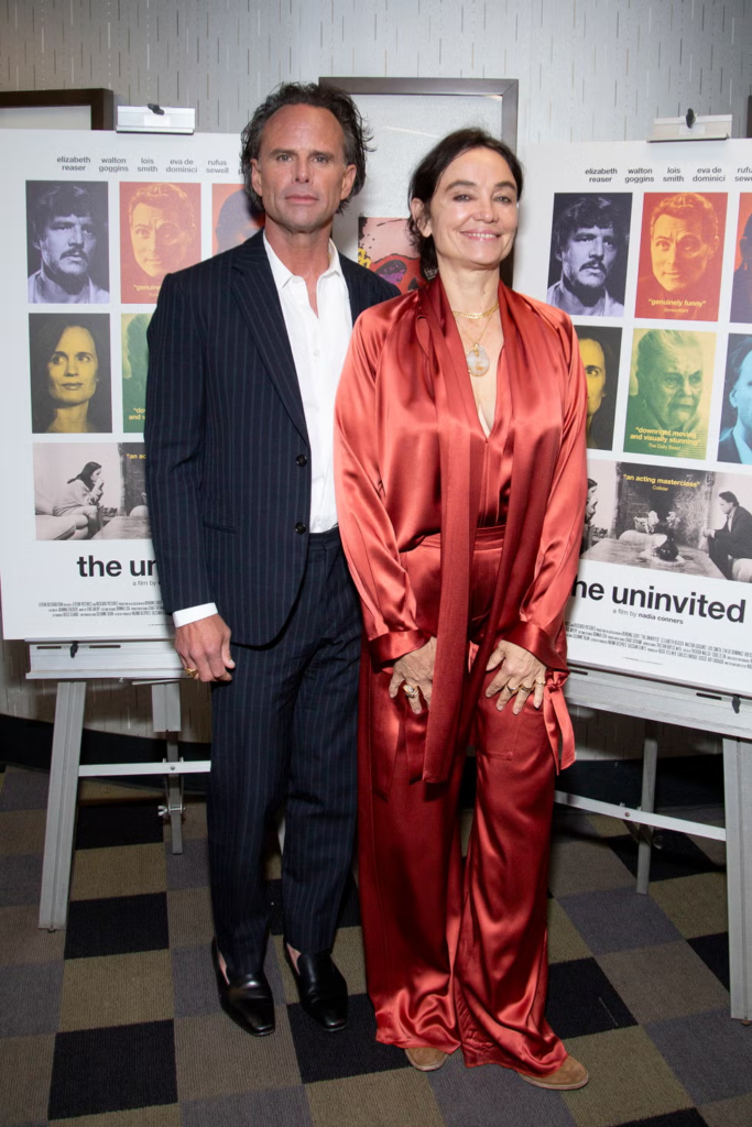 Walton Goggins and Nadia Conners
