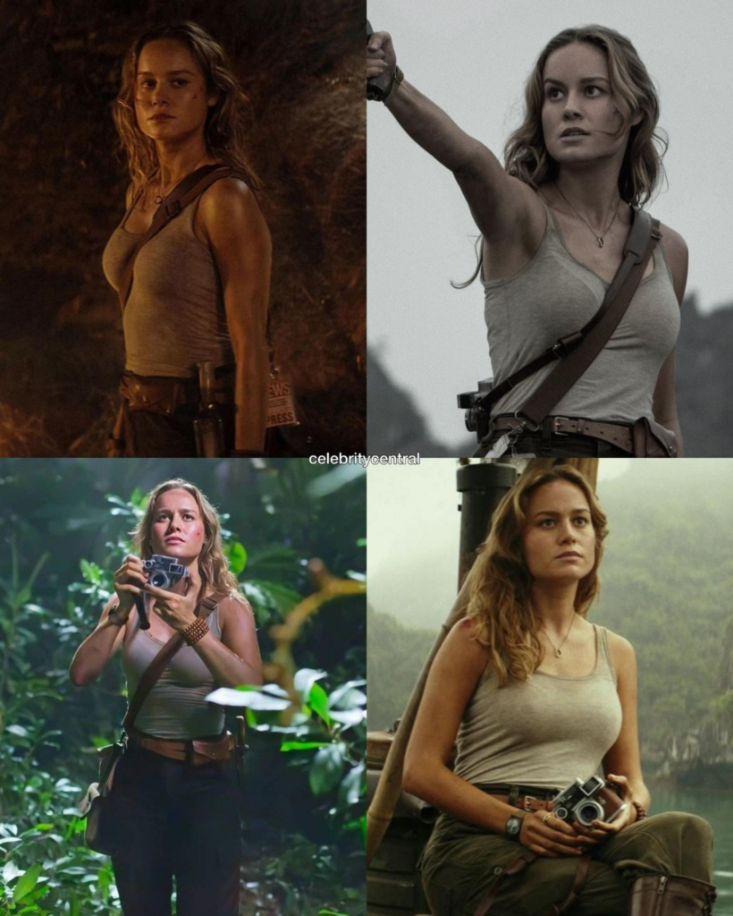 Brie Larson as Mason Weaver in the 2017 film Kong: Skull Island