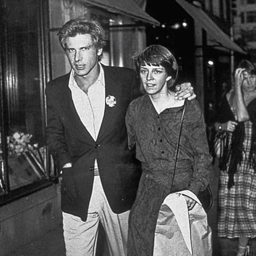 Harrison Ford and Mary Marquardt