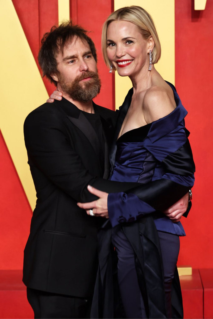 Leslie Bibb and Sam Rockwell