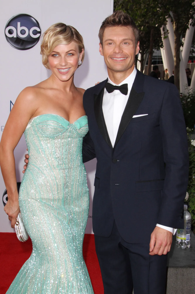 Julianne Hough and Ryan Seacrest