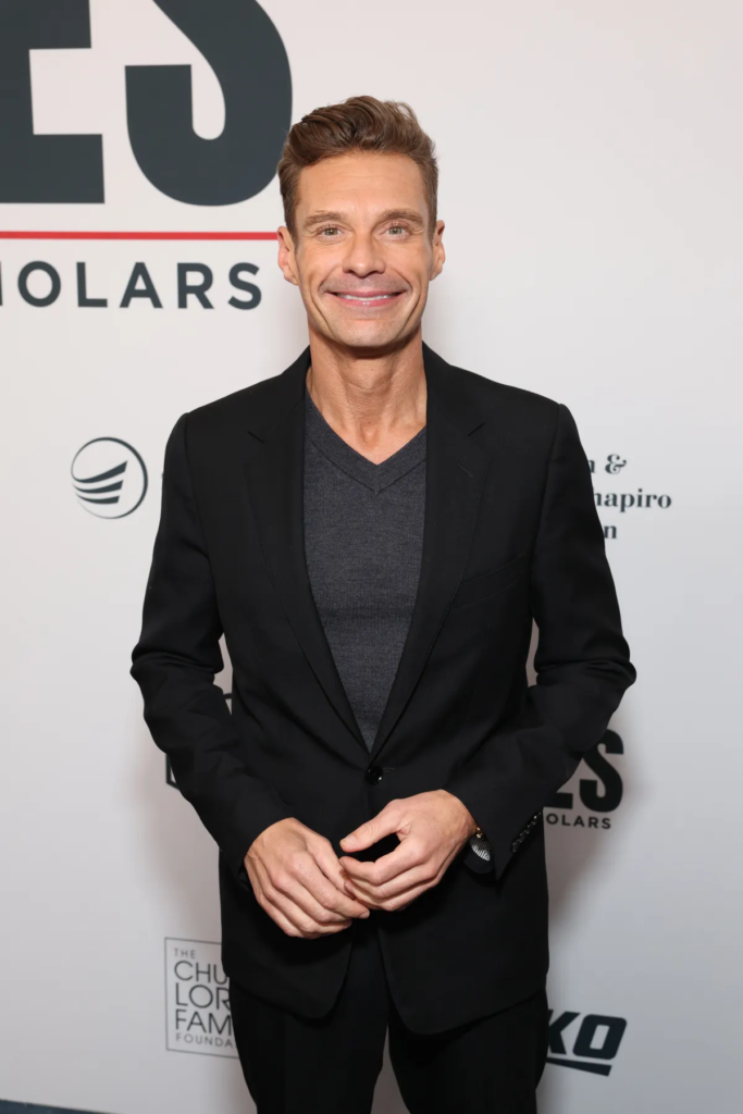 Ryan Seacrest smiling