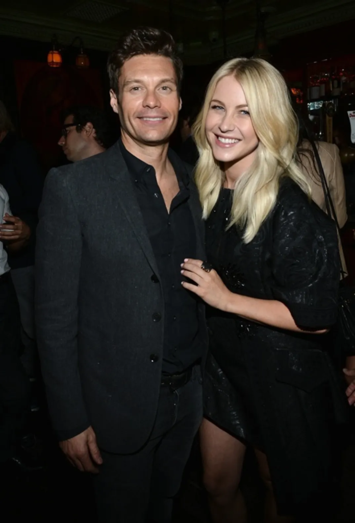 Ryan Seacrest and Julianne Hough