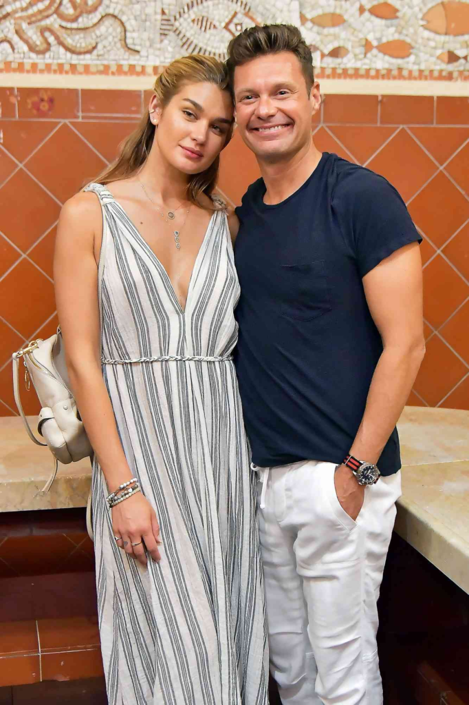 Ryan Seacrest and Shayna Taylor