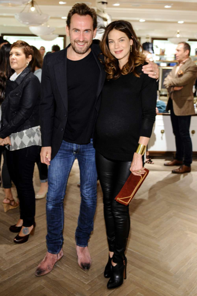 Michelle Monaghan and Peter White