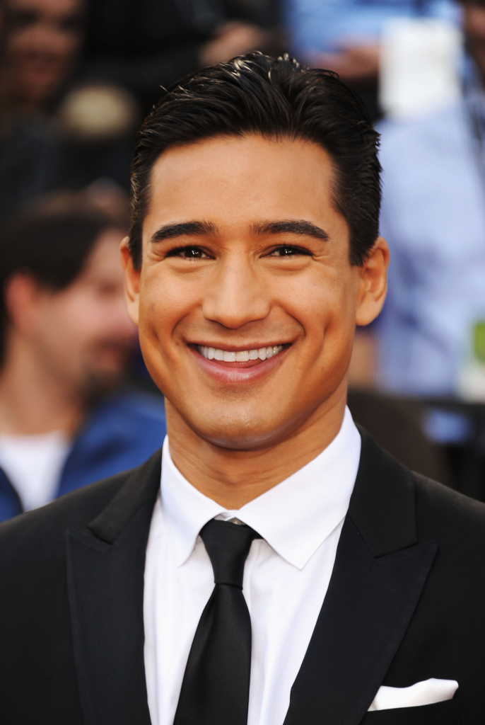 Mario Lopez smiling