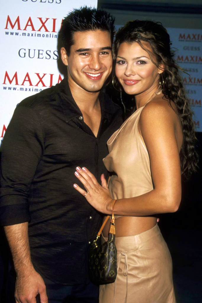 Mario Lopez and Ali Landry