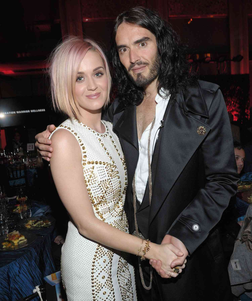 Russell Brand and Katy Perry