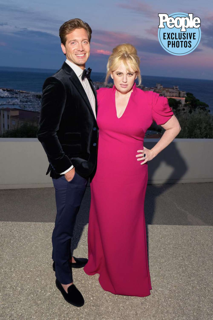 Rebel Wilson and Jacob Busch