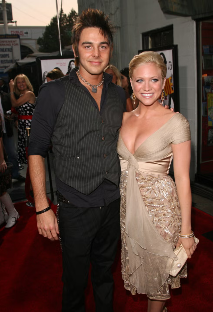 Brittany Snow and Michael Johnson
