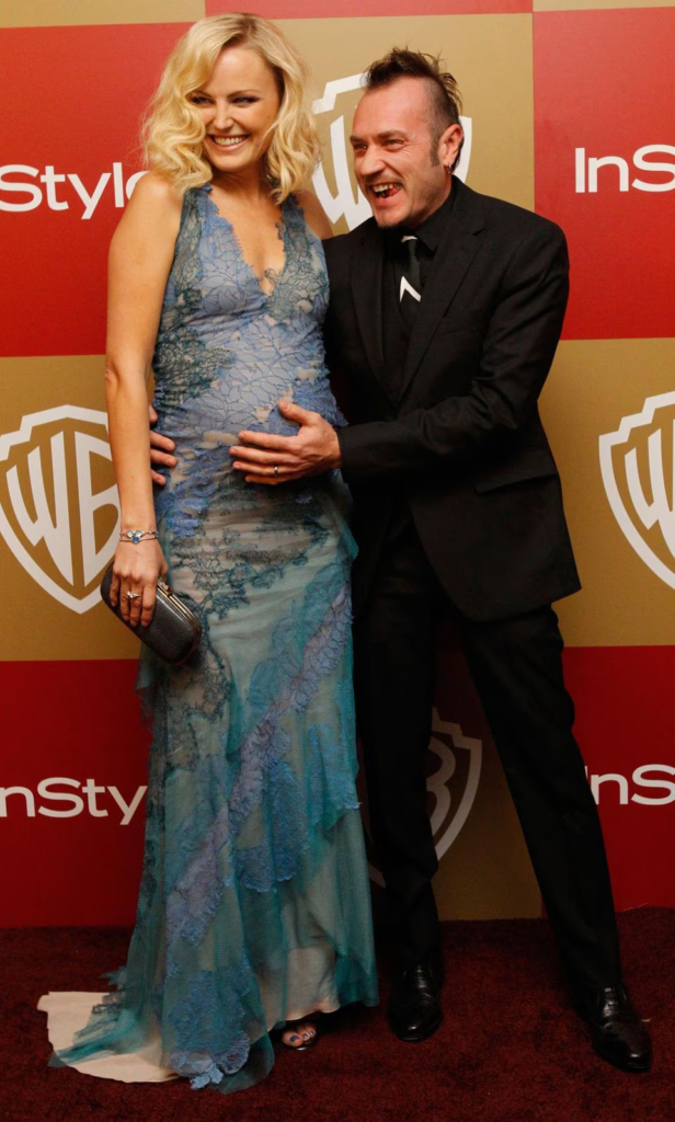 Malin Akerman and Roberto Zincone