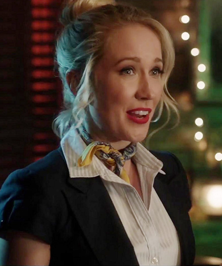 actress Anna Camp, known for her role as Aubrey Posen in the Pitch Perfect film series