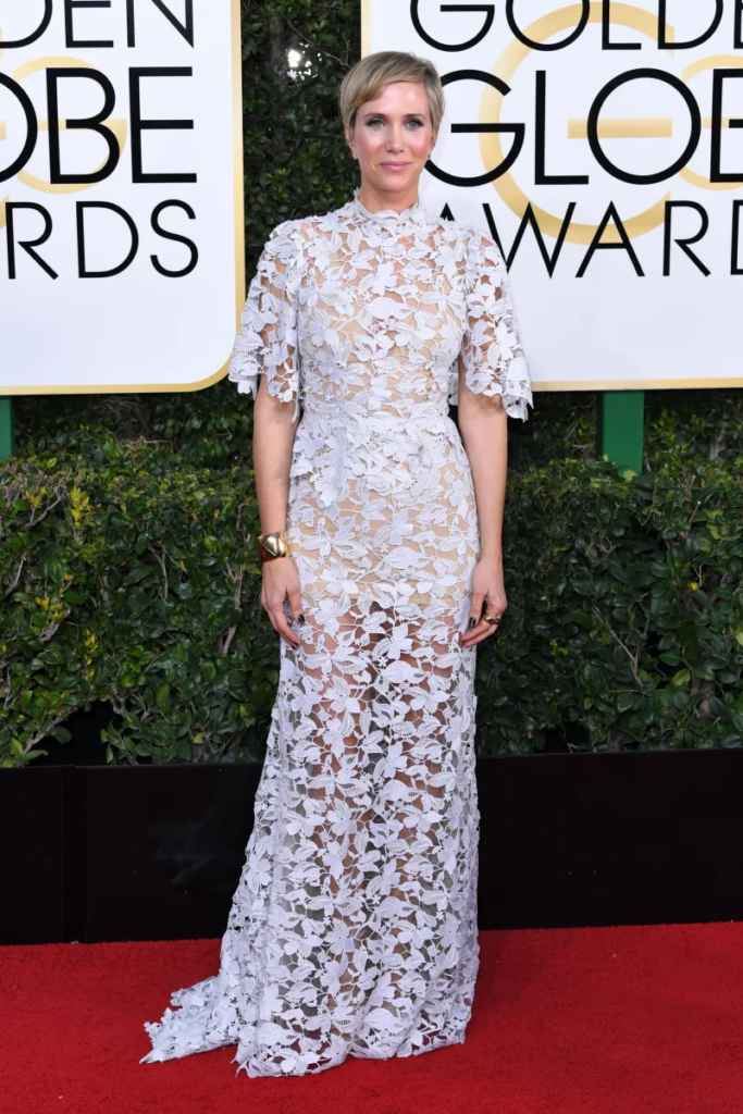 Kristen Wiig attends the 74th Annual Golden Globe Awards in January 2017