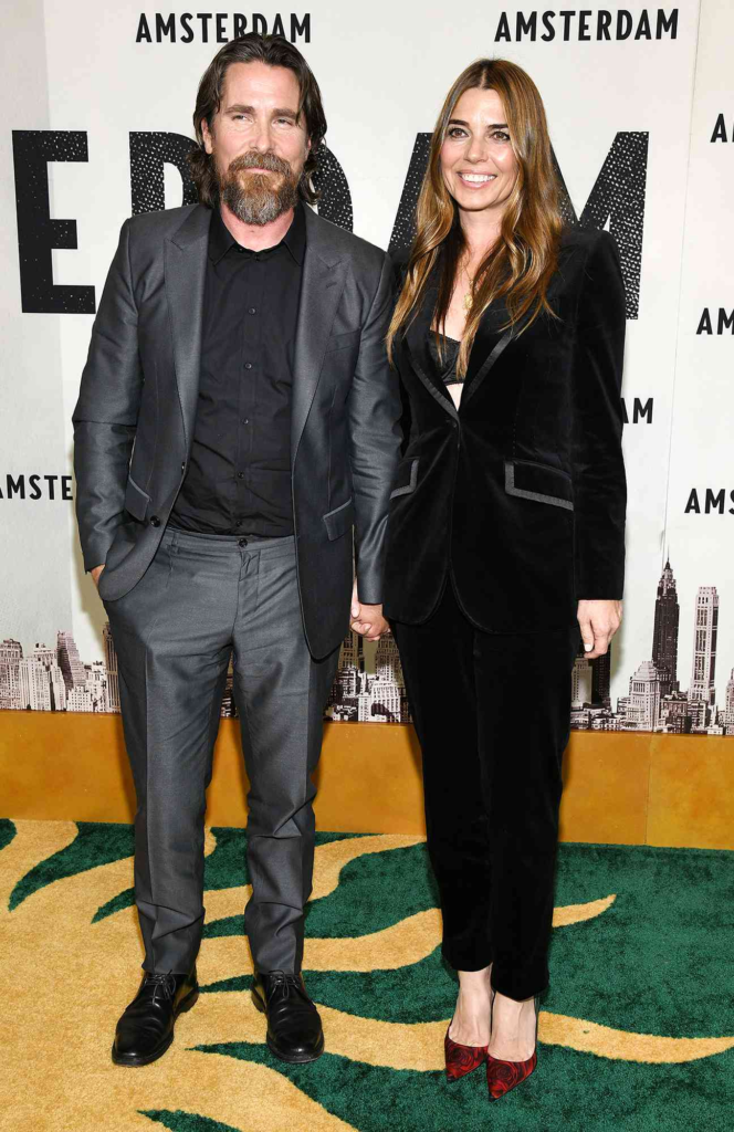 Christian Bale and Sibi Blažić at an event