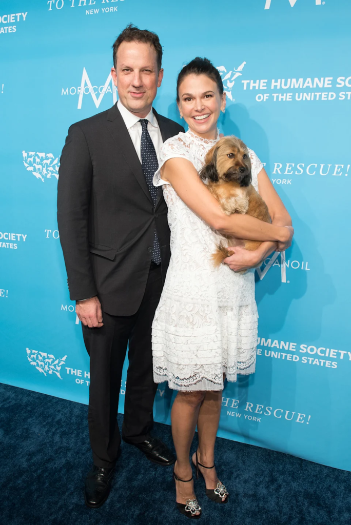 Sutton Foster and Ted Griffin