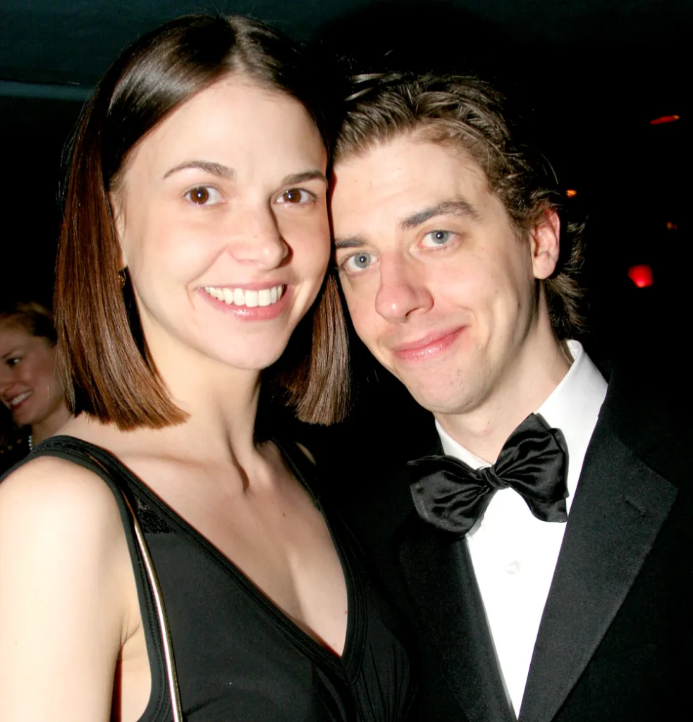 Sutton Foster and Christian Borle