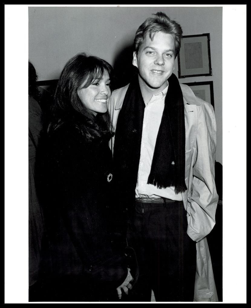 Kiefer Sutherland and Camelia Kath