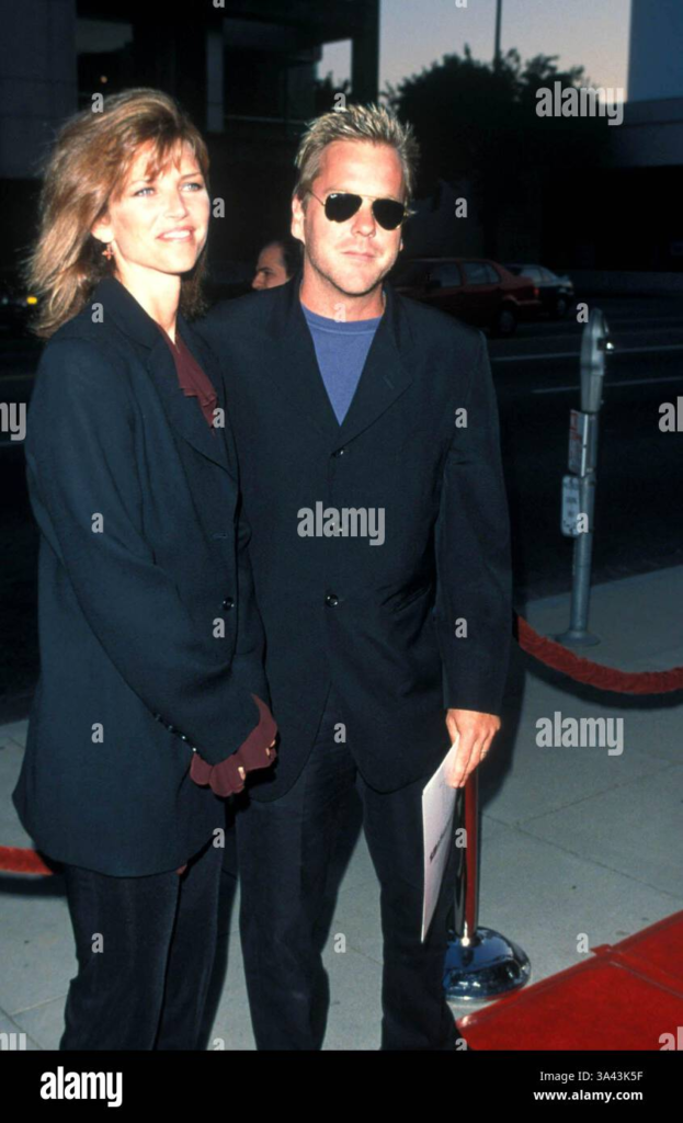 Kiefer Sutherland and Elizabeth Kelly Winn