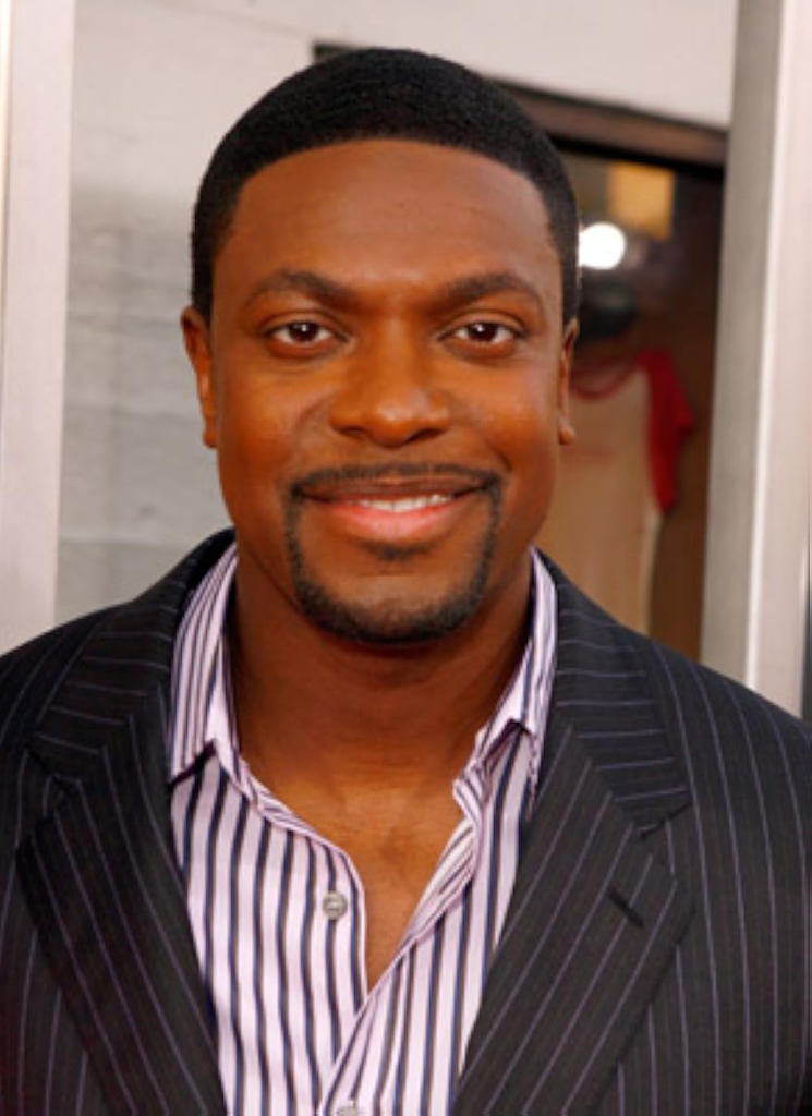 Chris Tucker smiling