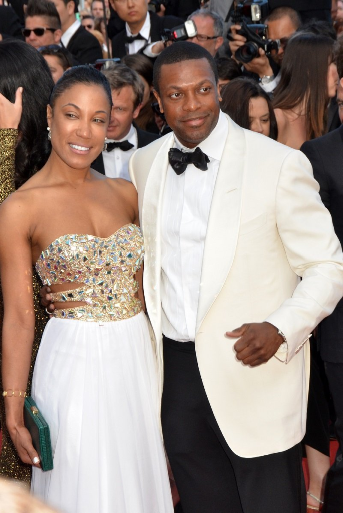 Chris Tucker and Azja Pryor