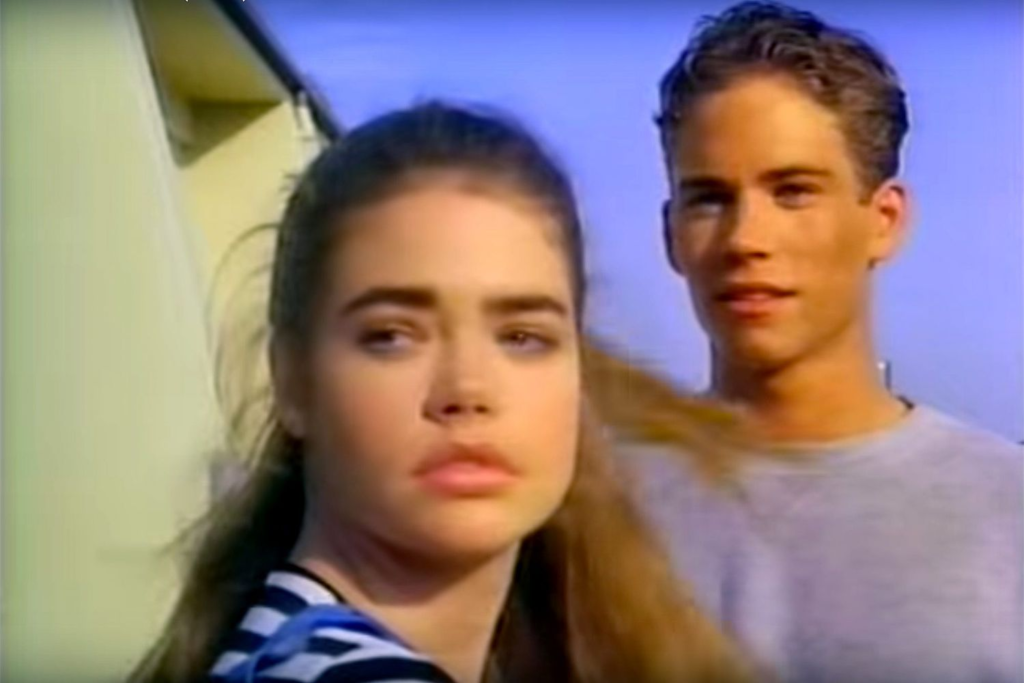 Denise Richards and Paul Walker