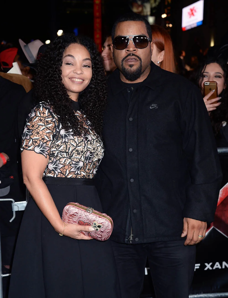 Ice Cube and Kimberly Woodruff