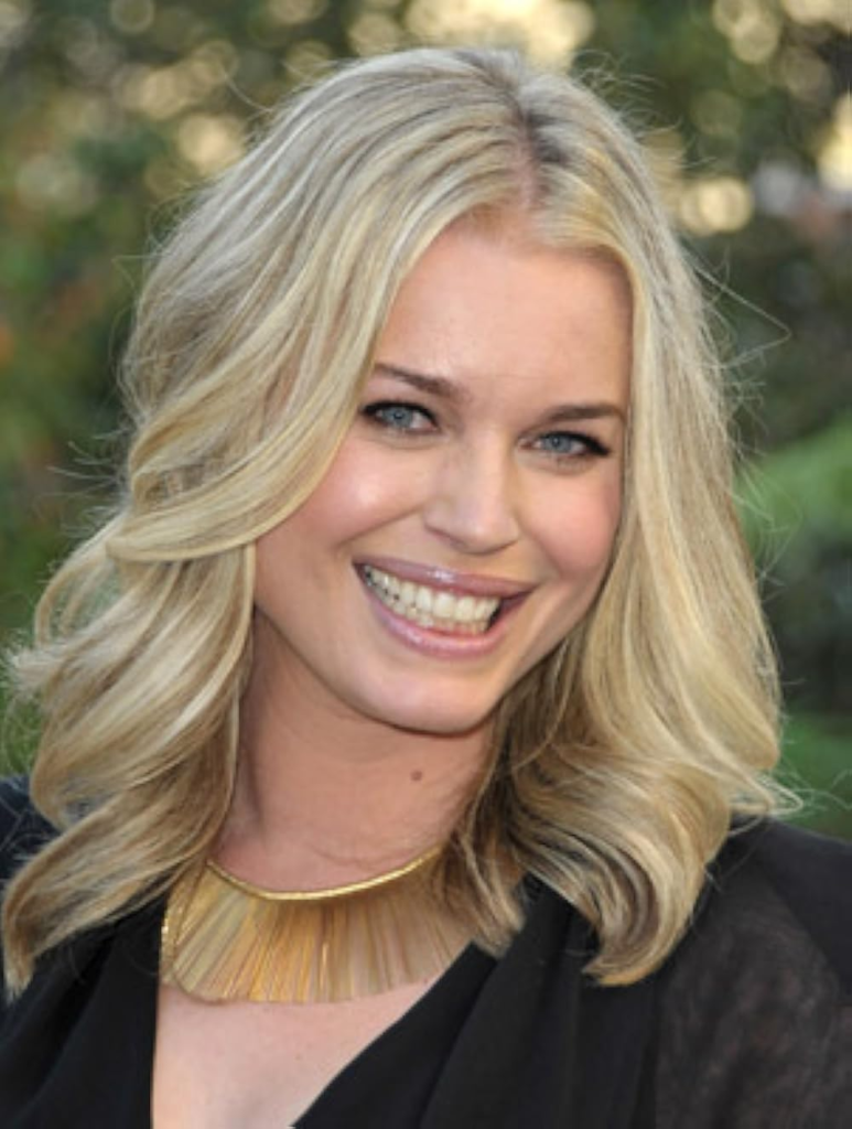 Rebecca Romijn smiling