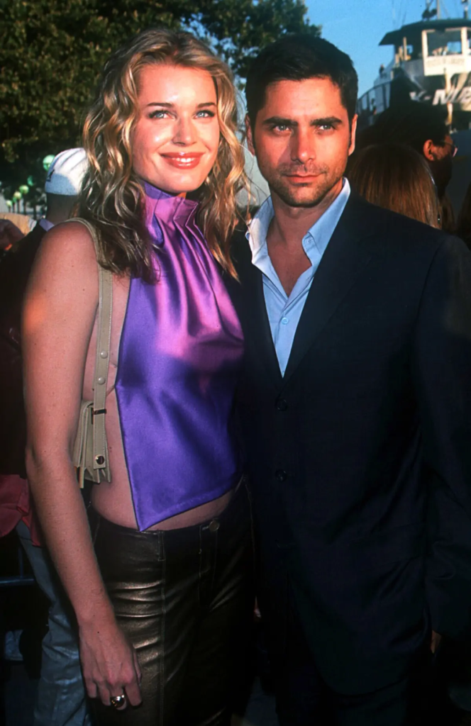 Rebecca Romijn and John Stamos
